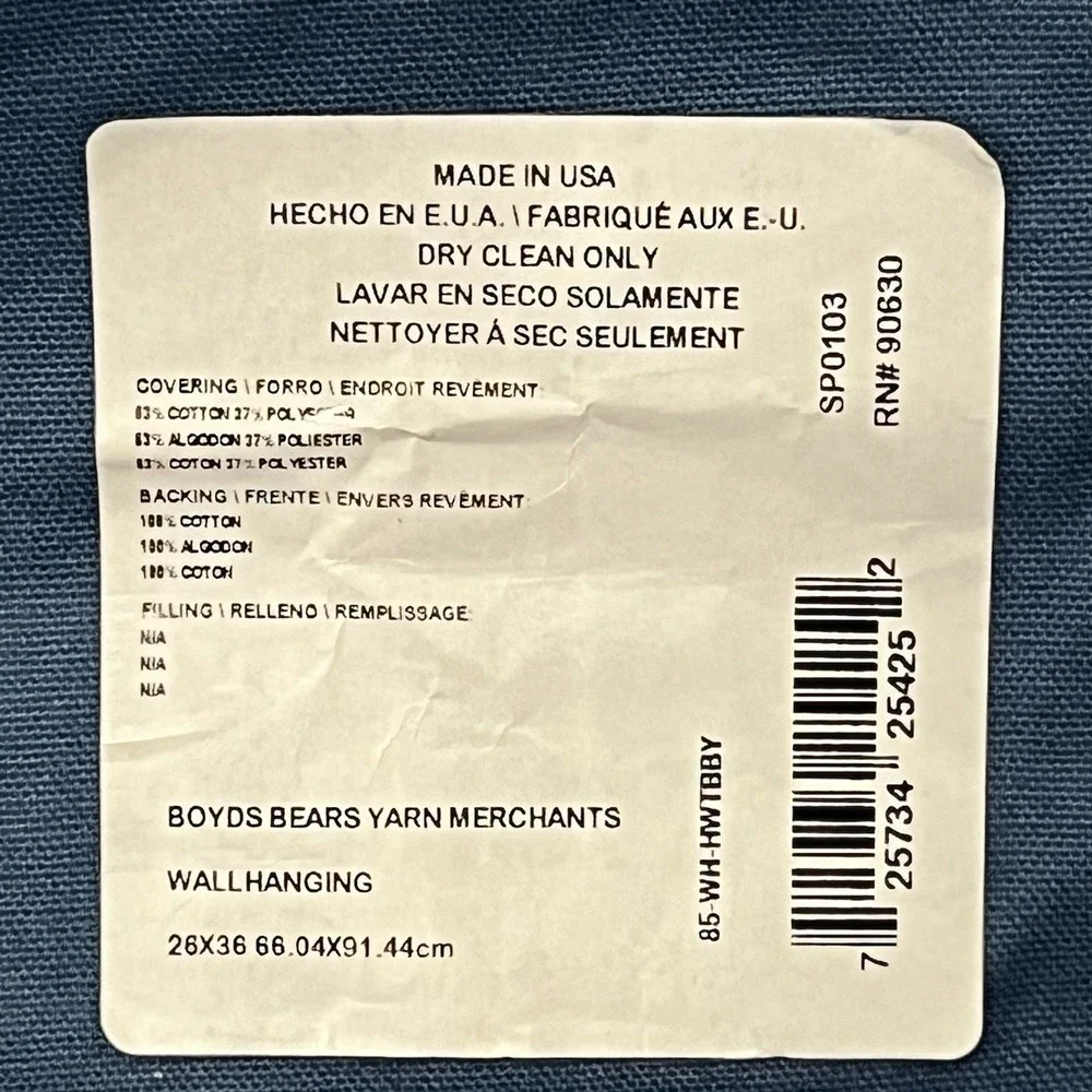 Boyds Bears Tapestry Yarn Merchants 26